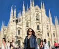 Madhuri's family vacation in Italy