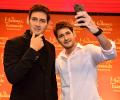 Mahesh Babu's wax statue visits him