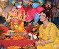 PIX: Bollywood seeks Ganpati's blessings