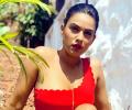 PIX: Nia Sharma sizzles in a RED HOT bikini