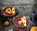 Recipe: Dark Chocolate Pumpkin Walnut Oat Pudding