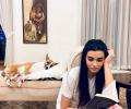 What is Diana Penty reading?