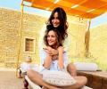 Neha and Aisha Sharma's Jaisalmer holiday