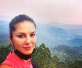 Sunny Leone goes hiking