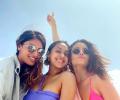 Alia's fun holiday in the Maldives