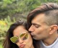 Bipasha-Karan show off their monkey love!