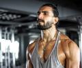 Ranveer SHOWS OFF His Muscle