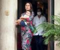 Taimur, Jeh Attend A Birthday Party