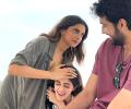 Deepika Gives Ananya A Head Massage