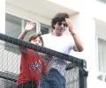 Shah Rukh, AbRam Celebrate Eid