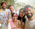 Katrina-Vicky celebrate their FIRST Holi Post-Wedding