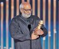 Keeravaani's Gracious Act At Golden Globes