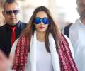 Malaika Takes Winter Fashion To Nepal