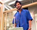 Dulquer's Fun Birthday With Mrunal