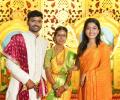 Rashmika Attends A Wedding