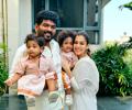 Nayanthara Celebrates New Year With Twins