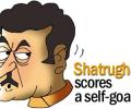 Shatrughan scores a self-goal