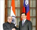 Pranab with Myanmar Foreign Minister