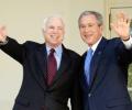 Bush endorses McCain's presidential bid