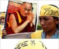 JK: Tibetans protest against China