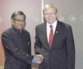 Australia not a racist country, Rudd tells Krishna