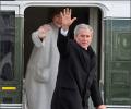 Bush bids goodbye to White House