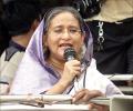 Bangladesh PM Shiekh Hasina narrowly escapes bomb blast