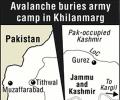 Avalanche kills 15 Armymen in Kashmir