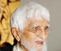 Google doodle on modernist painter M F Husain