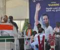 Sonia's unforgettable day in the land of Gandhi