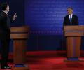 It looked like Mitt Romney on stage but it wasn't:: Obama