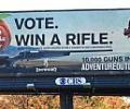 US store offers chance to win gun to those who VOTE