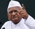 Hazare threatens fresh protest over Lokpal