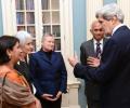 Hyderabad blasts cast shadow on Mathai-Kerry meeting