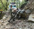 Rescue work of pilgrims in U'khand over