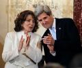 US secy of state John Kerry's wife hospitalised