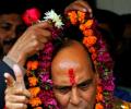 Rajnath in US: Did not bring up Modi visa issue