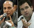 Rajnath slams Rahul; says govt neither dictatorial, nor communal