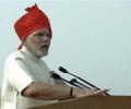 26 crucial points PM Modi made at Red Fort speech