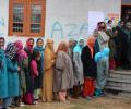 Amidst guns, Kashmir records a 49 per cent turnout in 4th phase