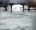 FROZEN: Layer of ice covers Dal Lake