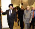 Former UN envoy Hardeep Puri joins the BJP