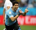 Suarez double lifts Uruguay to victory over England