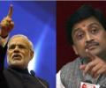 Modi calls Congress 'shameless' for fielding tainted Chavan