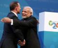 When Modi gave Australian PM a warm hug