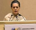 Sonia at Nehru conference: 'No India without secularism'