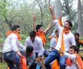 ABVP sweeps Delhi University polls, first major win in 18 yrs