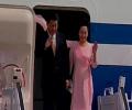 Chinese President Xi Jinping arrives in India