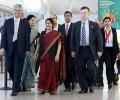 Sushma meets foreign envoys in New York