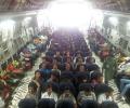 IAF planes bring back 664 Indians from strife-torn Yemen